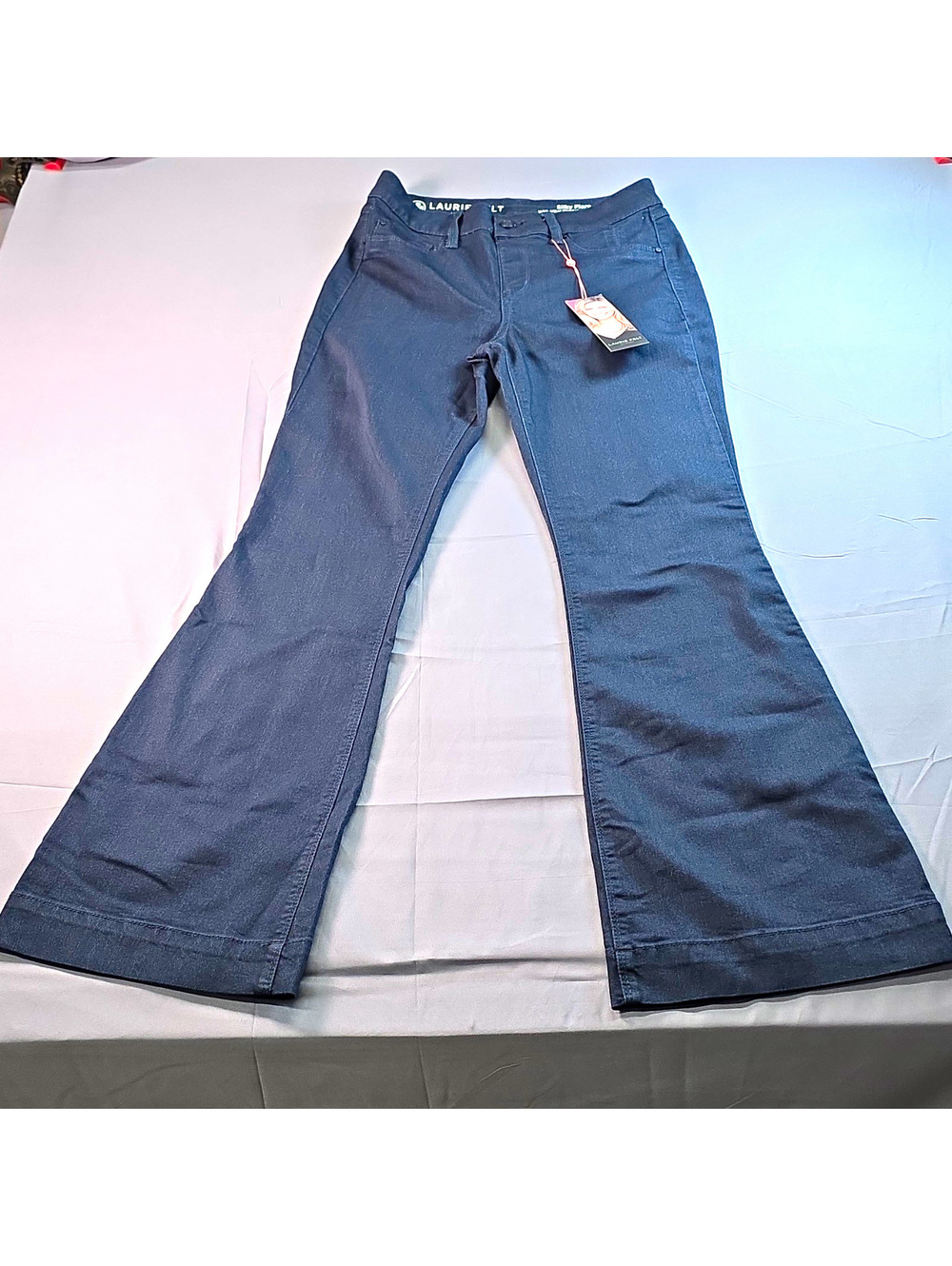 NWT Laurie Felt Blue Stretch  Flare Jeans Slim Fit  Size S